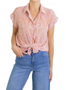 Camicia fantasia manica corta